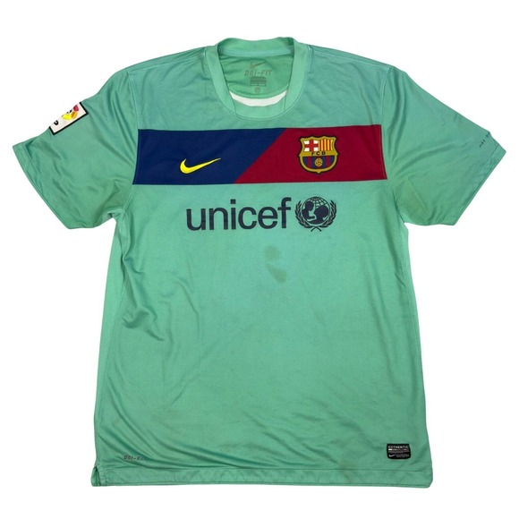 Nike Barcelona 2010-11 Away Jersey Mens Size L Soccer Football Shirt - Picture 1 of 7